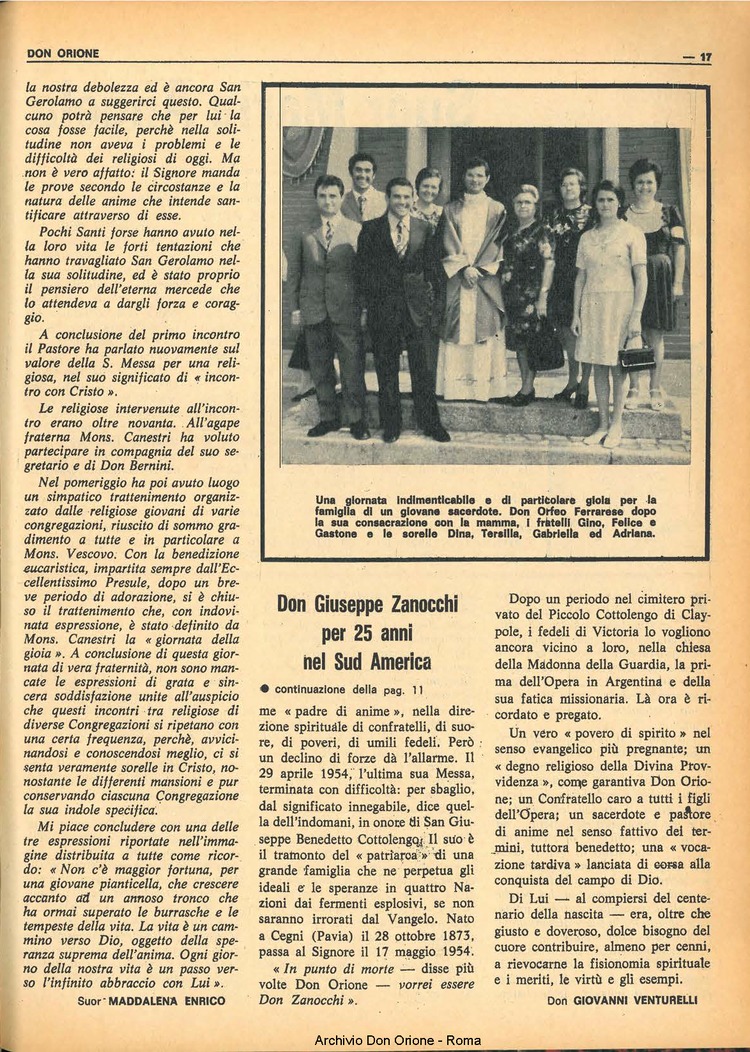 Don Orione, 68, 16, 01-11-1973, pagina 17