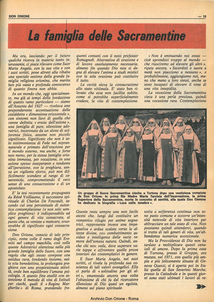 Don Orione, 68, 16, 01-11-1973, pagina 19