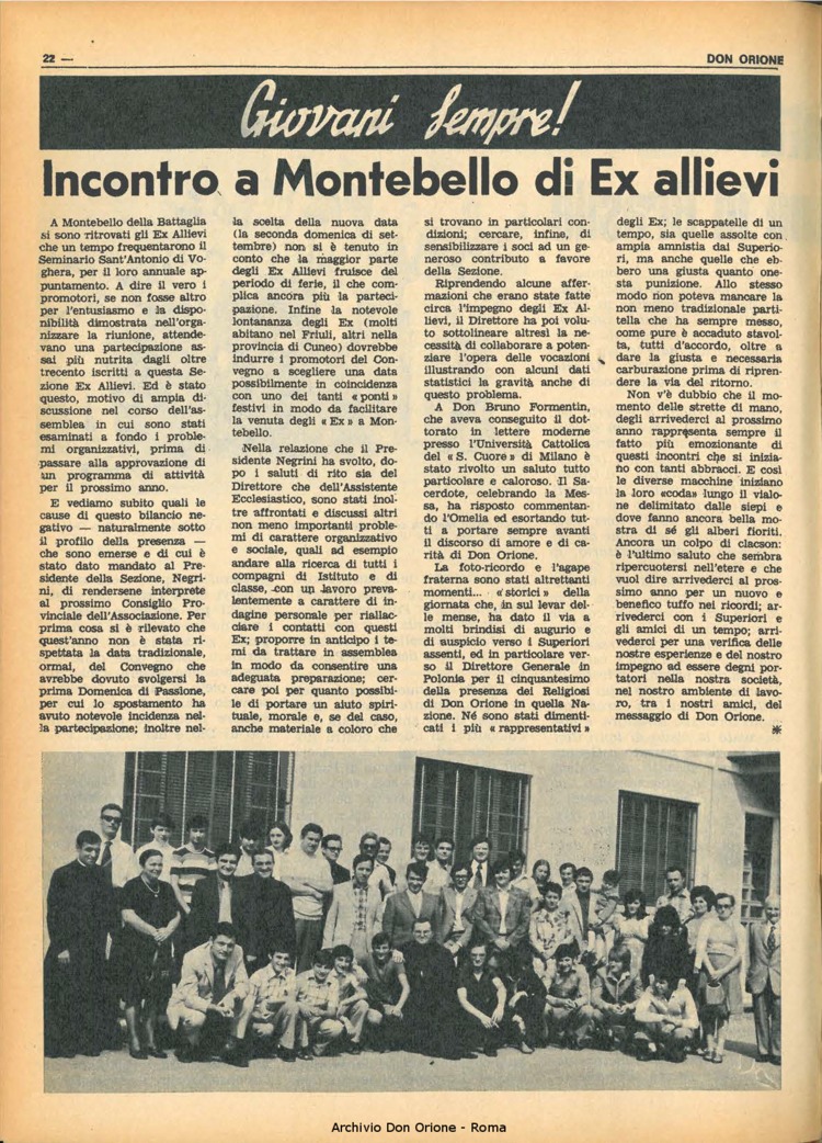 Don Orione, 68, 16, 01-11-1973, pagina 22