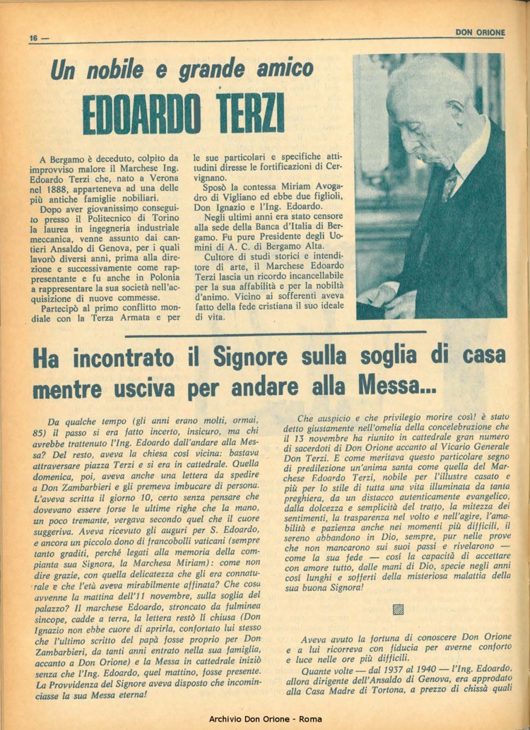 Don Orione, 68, 17, 01-12-1973, pagina 16