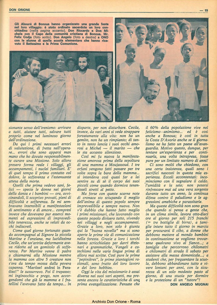 Don Orione, 68, 17, 01-12-1973, pagina 19