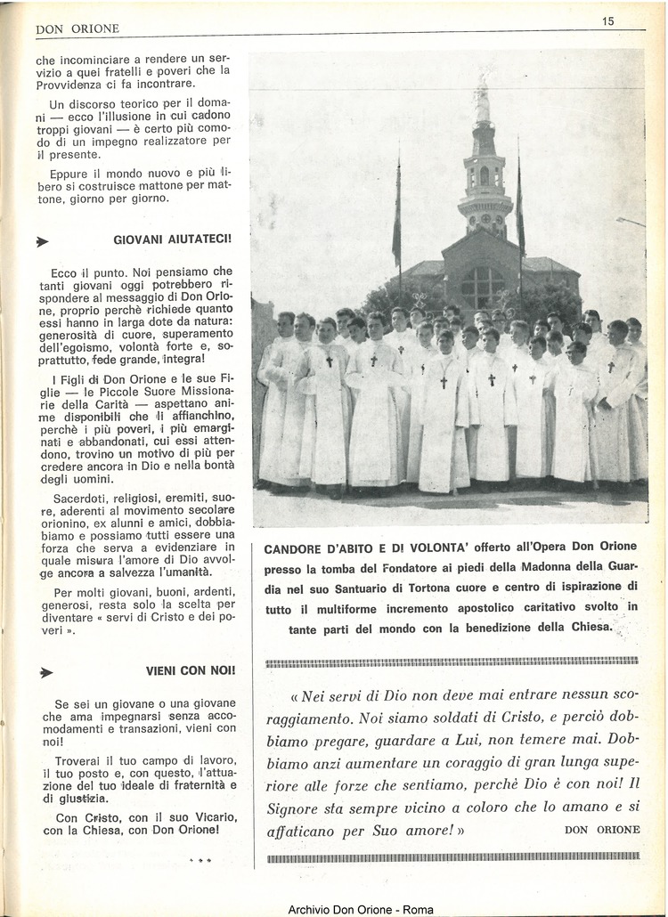 Don Orione, 68, 18, 15-12-1973, pagina 15