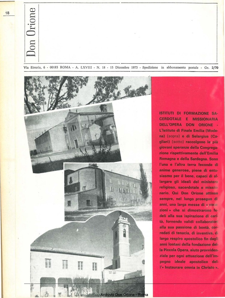 Don Orione, 68, 18, 15-12-1973, pagina 20
