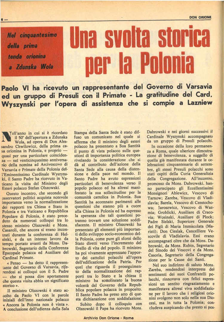 Don Orione, 69, 01, 01-01-1974, pagina 6
