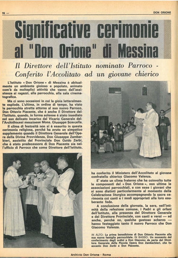 Don Orione, 69, 01, 01-01-1974, pagina 16