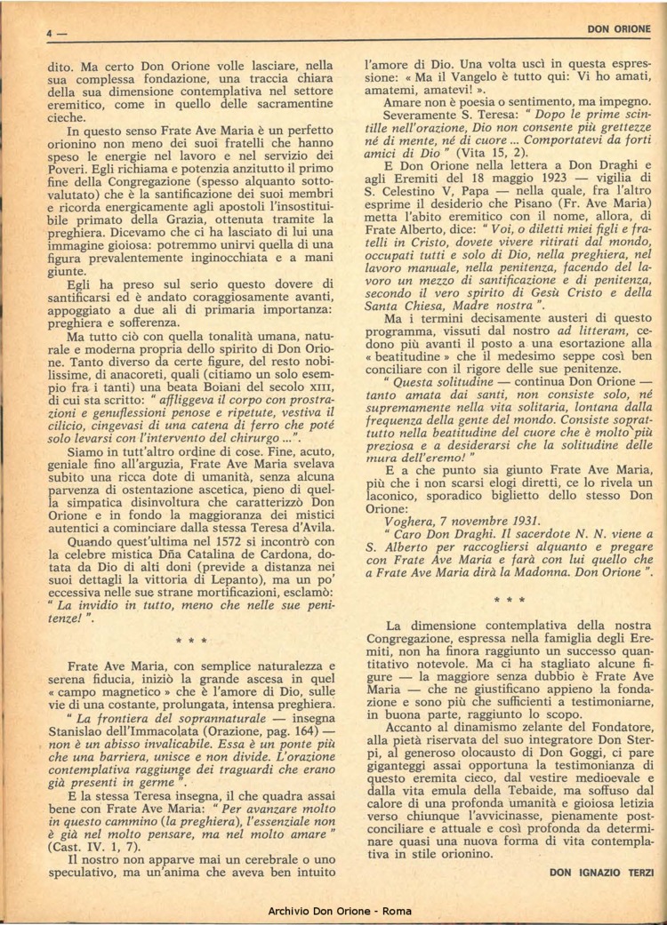 Don Orione, 69, 02, 01-02-1974, pagina 4