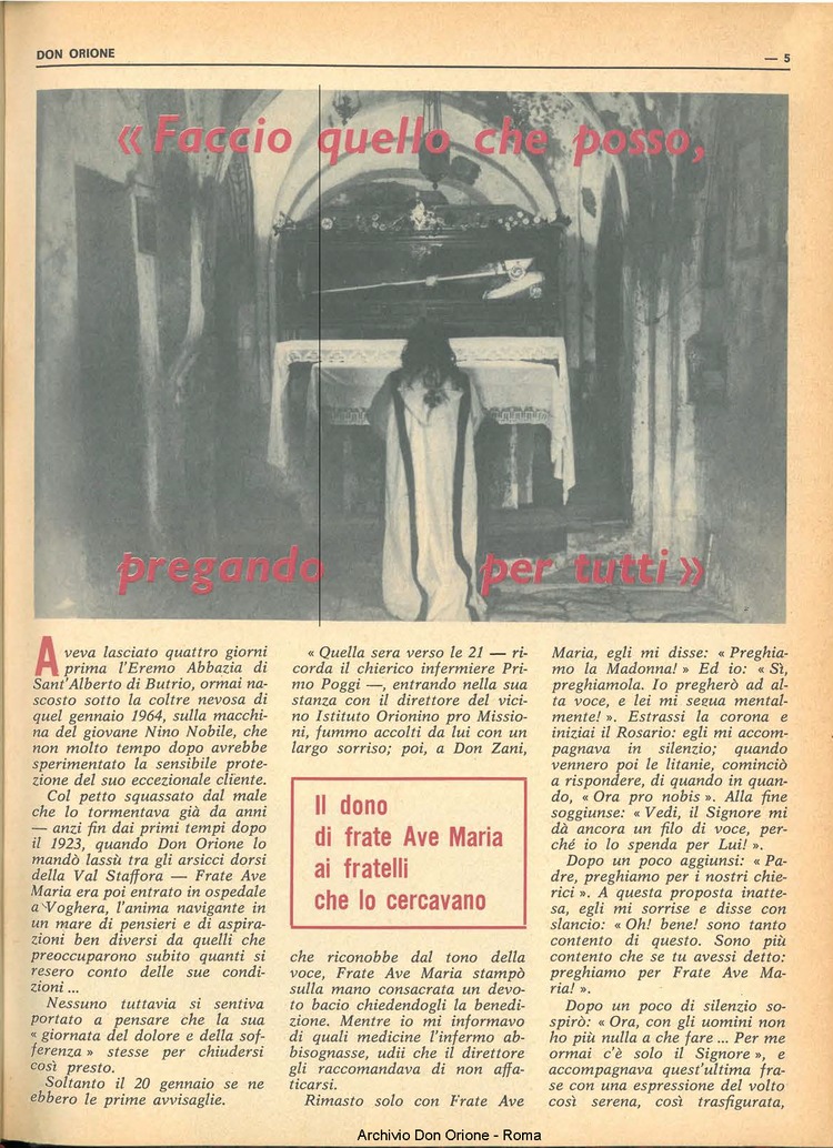 Don Orione, 69, 02, 01-02-1974, pagina 5
