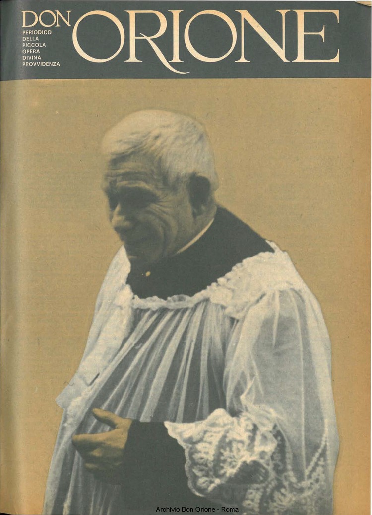 Don Orione, 69, 03, 01-03-1974, pagina 1