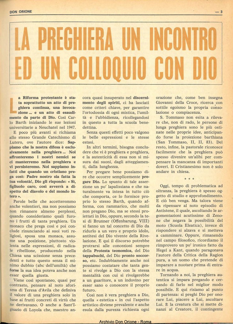 Don Orione, 69, 03, 01-03-1974, pagina 3