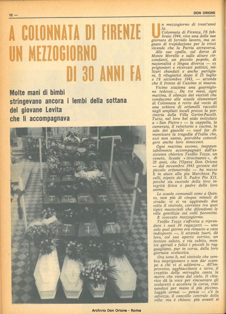 Don Orione, 69, 03, 01-03-1974, pagina 12