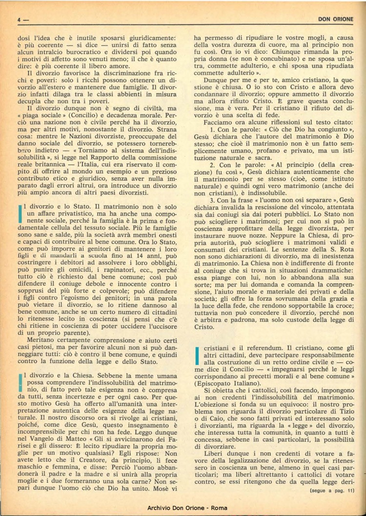 Don Orione, 69, 05, 01-04-1974, pagina 4