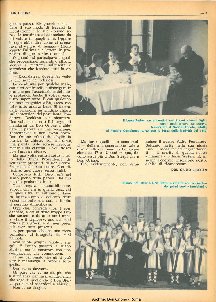 Don Orione, 69, 05, 01-04-1974, pagina 7