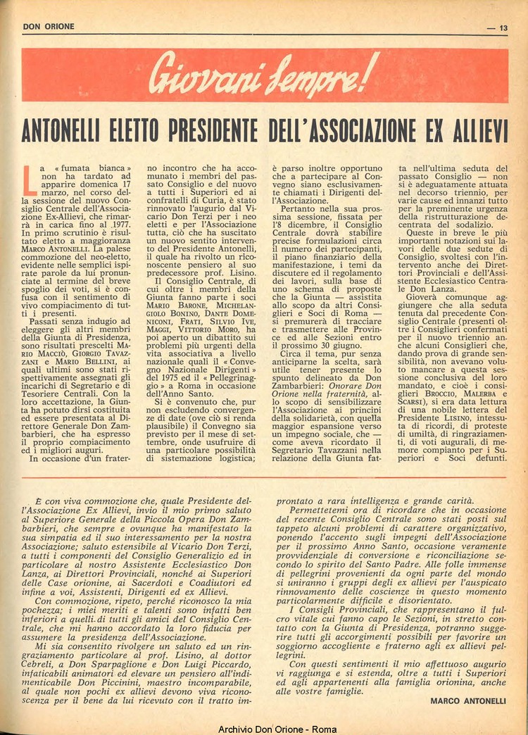 Don Orione, 69, 07, 01-05-1974, pagina 13