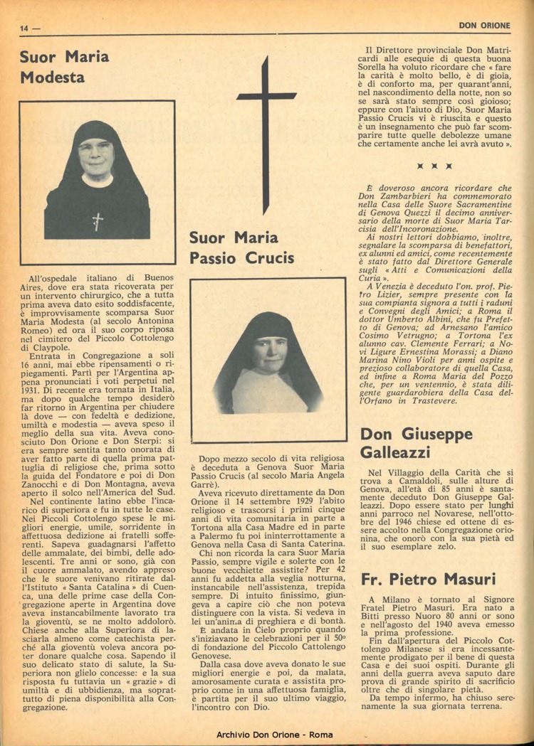 Don Orione, 69, 07, 01-05-1974, pagina 14