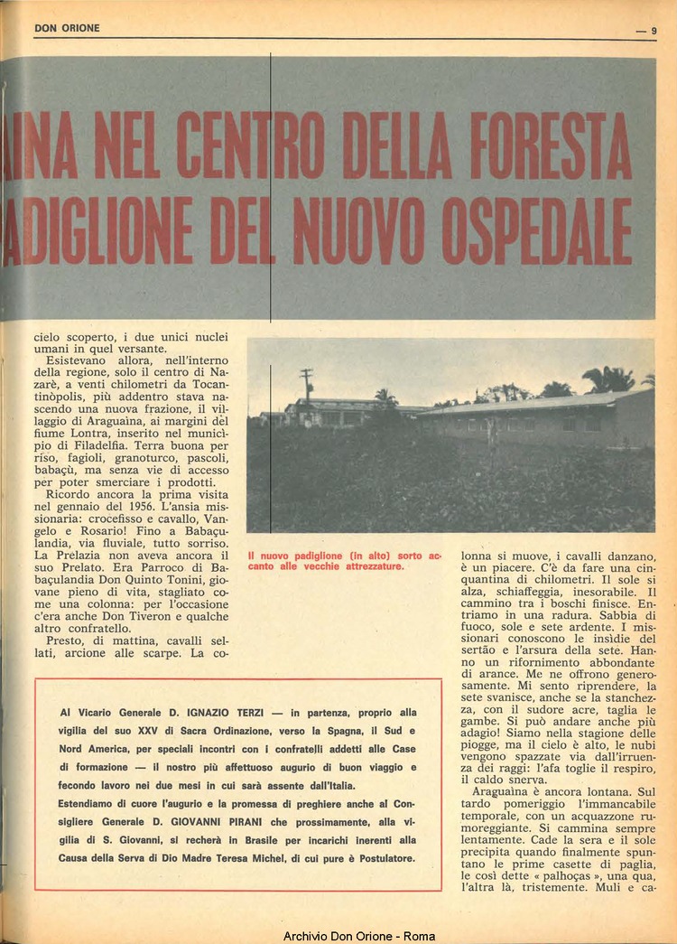 Don Orione, 69, 09, 01-06-1974, pagina 9