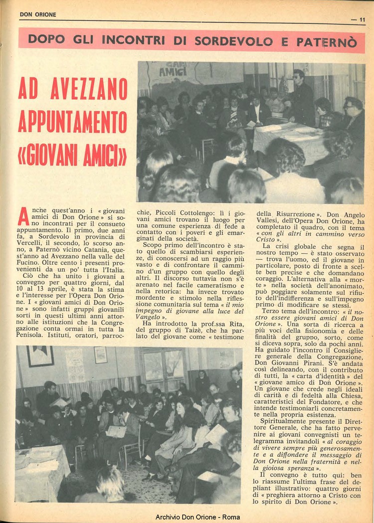Don Orione, 69, 09, 01-06-1974, pagina 11