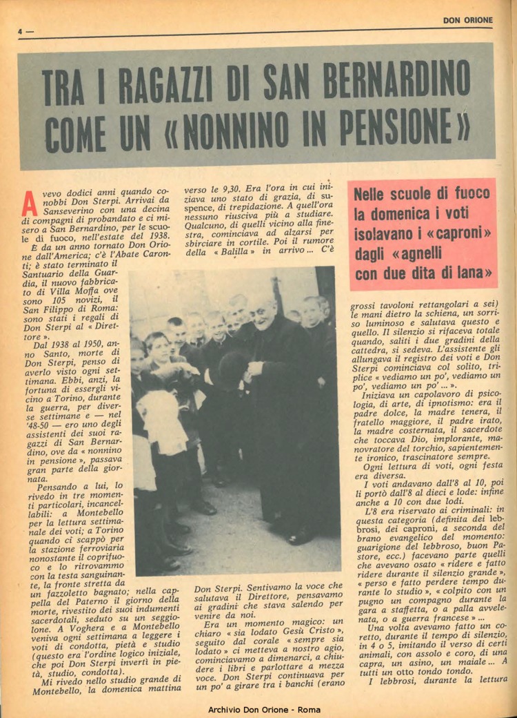 Don Orione, 69, 11, 01-07-1974, pagina 4