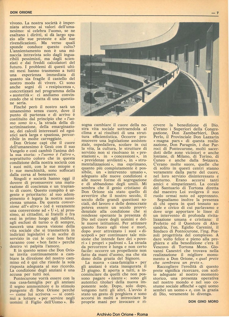 Don Orione, 69, 11, 01-07-1974, pagina 7