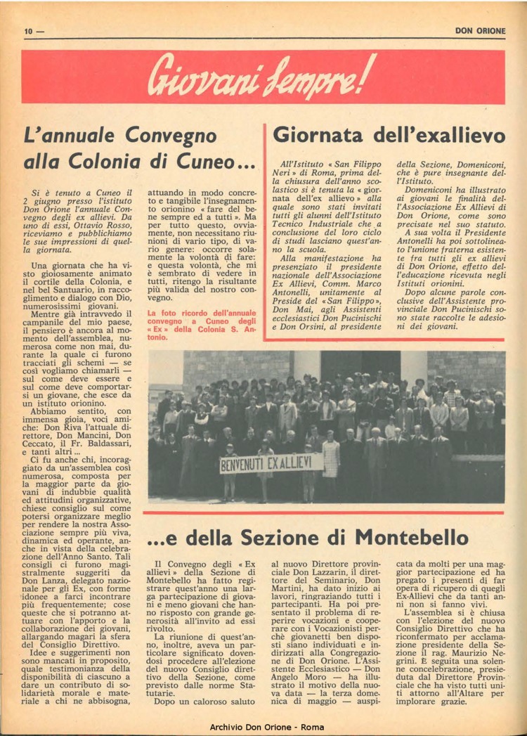 Don Orione, 69, 11, 01-07-1974, pagina 10