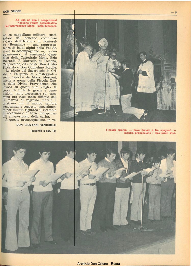 Don Orione, 69, 13, 01-09-1974, pagina 5