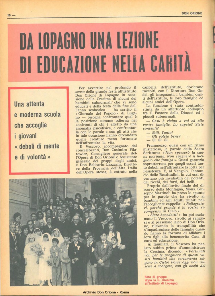 Don Orione, 69, 13, 01-09-1974, pagina 10