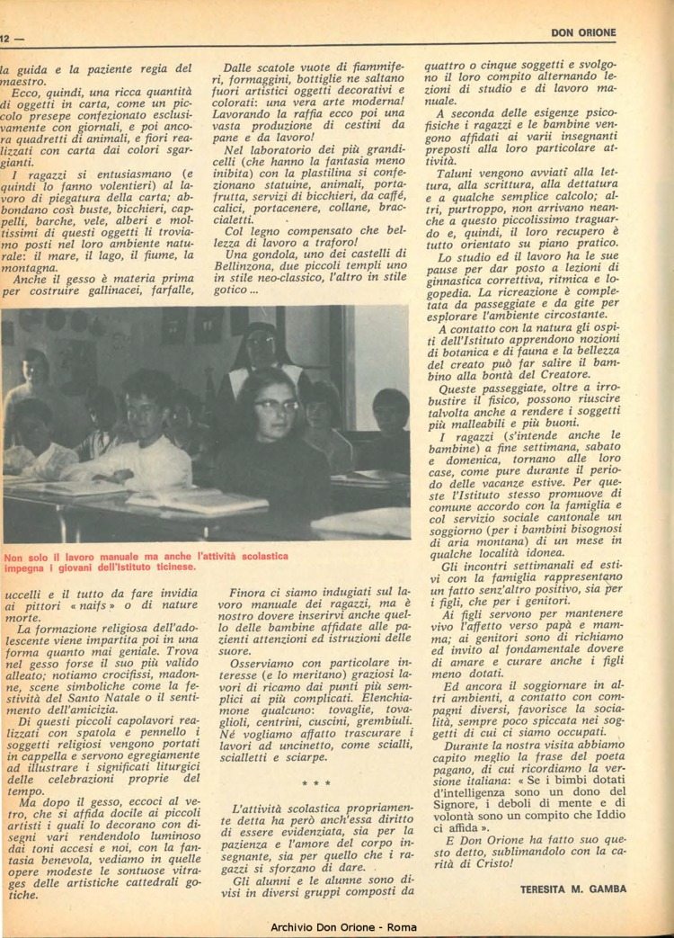 Don Orione, 69, 13, 01-09-1974, pagina 12