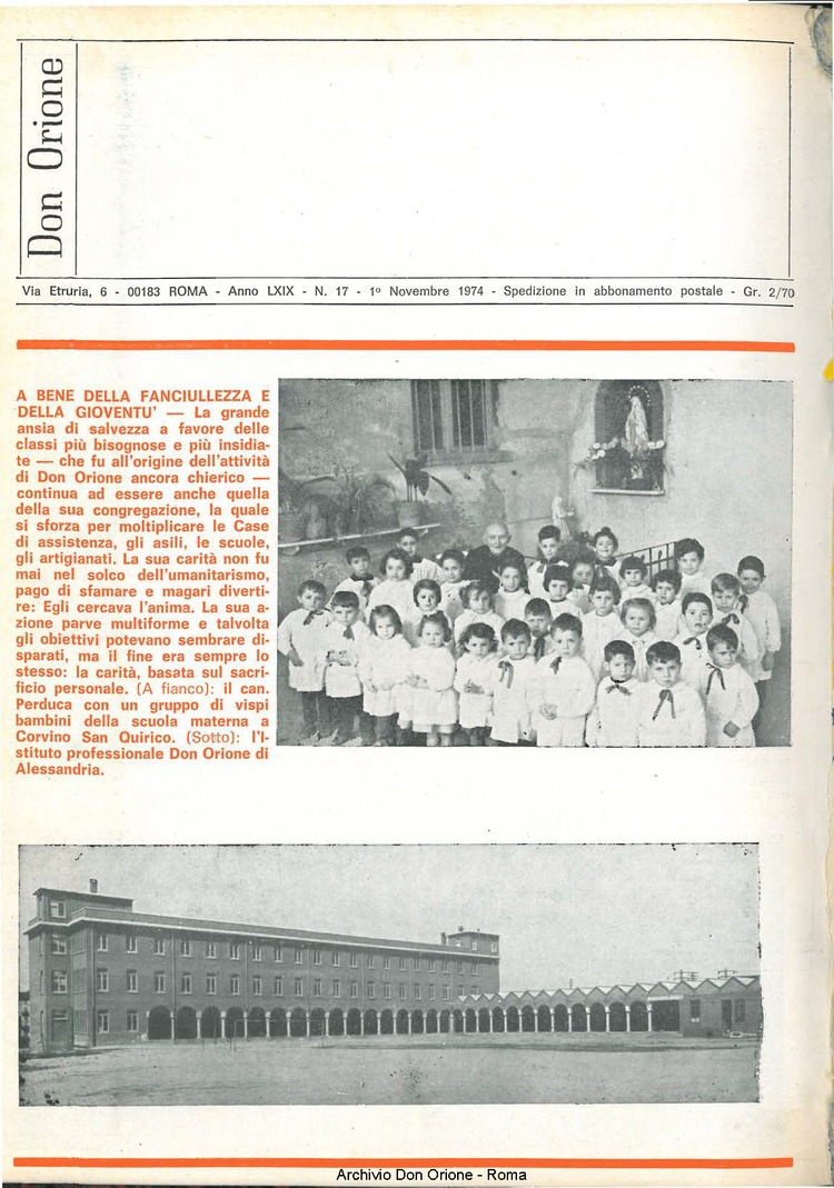 Don Orione, 69, 17, 01-11-1974, pagina 14