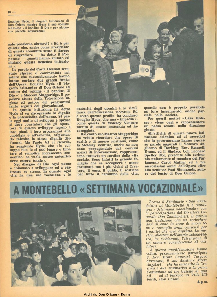 Don Orione, 69, 19, 01-12-1974, pagina 10