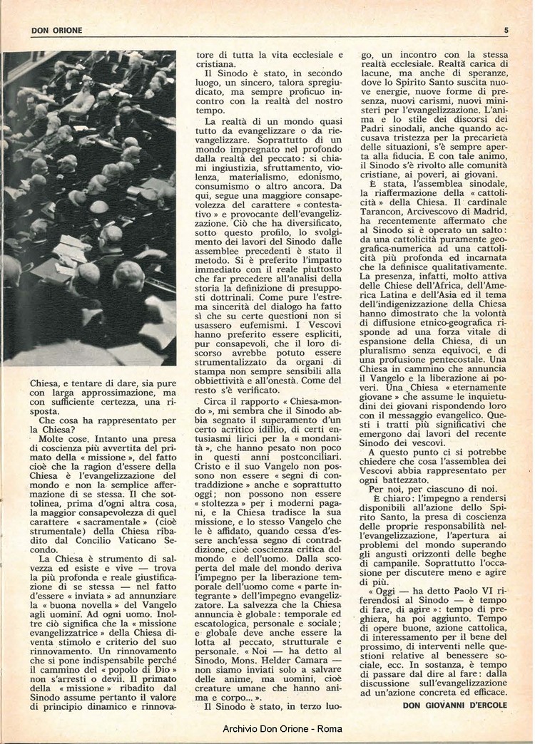 Don Orione, 70, 01, 01-01-1975, pagina 5