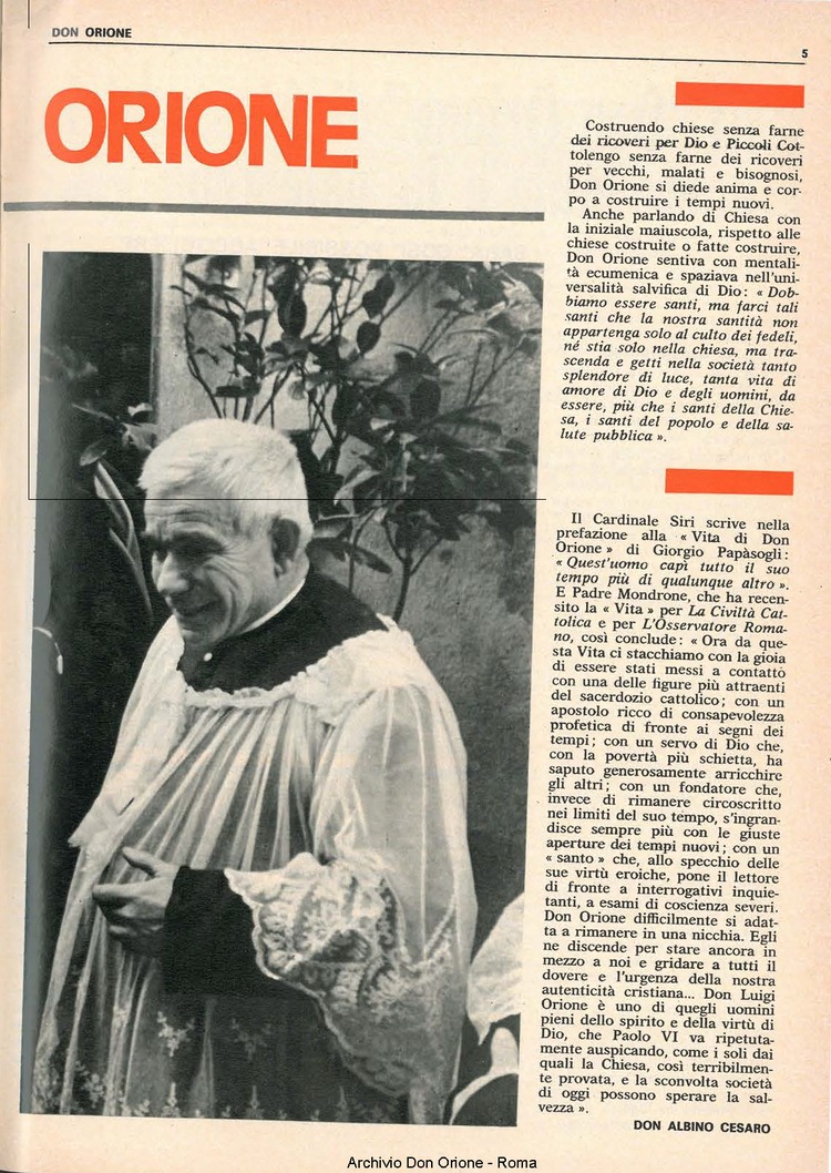 Don Orione, 70, 03, 01-03-1975, pagina 5