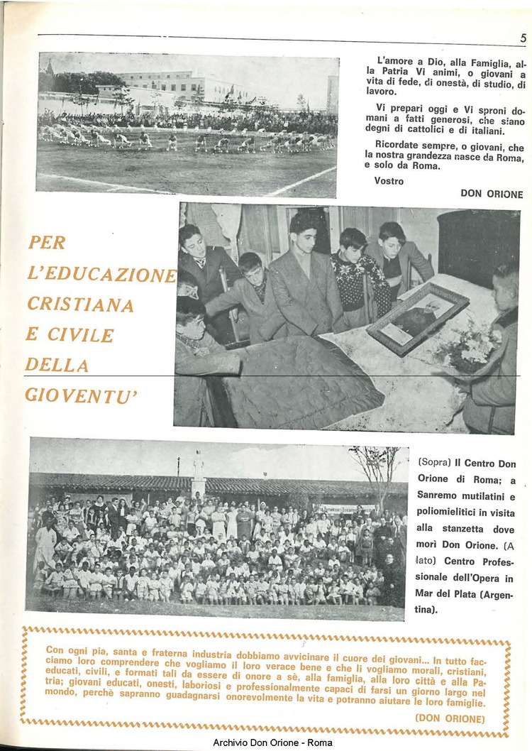 Don Orione, 70, 04, 15-03-1975, pagina 5