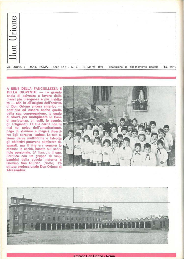 Don Orione, 70, 04, 15-03-1975, pagina 16