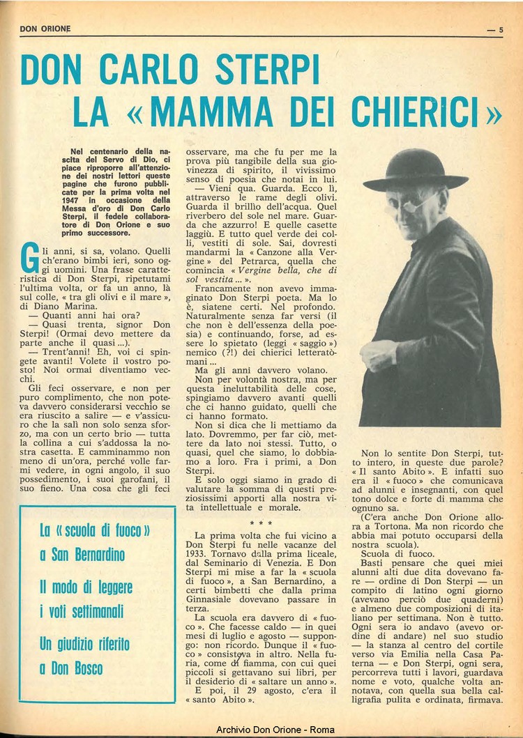 Don Orione, 70, 05, 01-04-1975, pagina 5