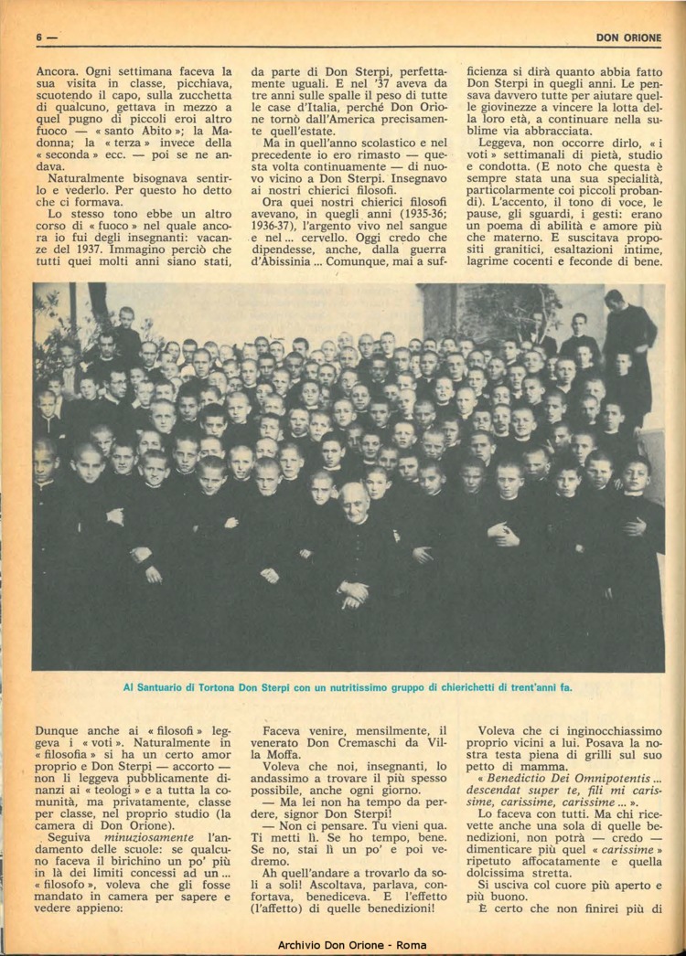 Don Orione, 70, 05, 01-04-1975, pagina 6