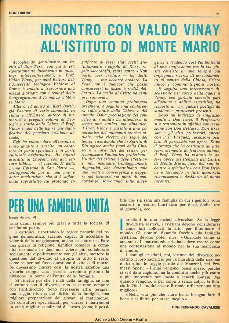 Don Orione, 70, 05, 01-04-1975, pagina 11