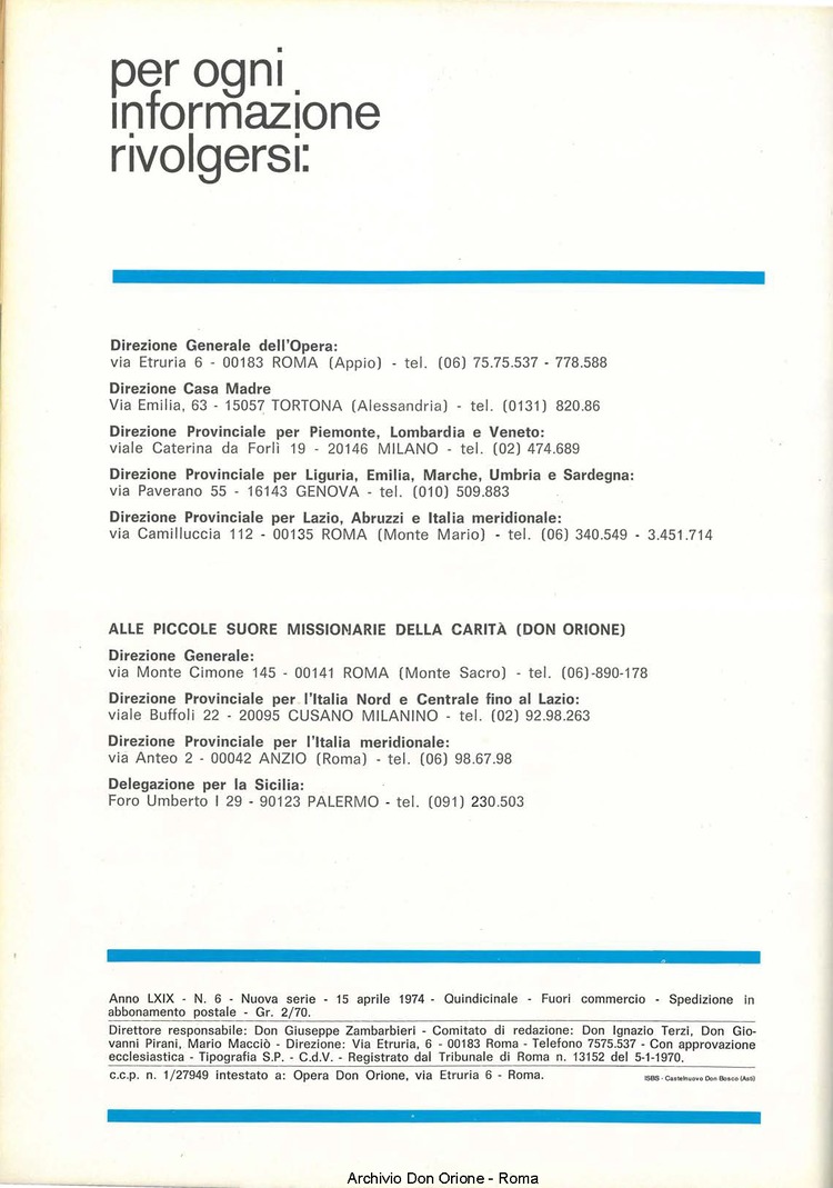 Don Orione, 70, 05, 01-04-1975, pagina 18