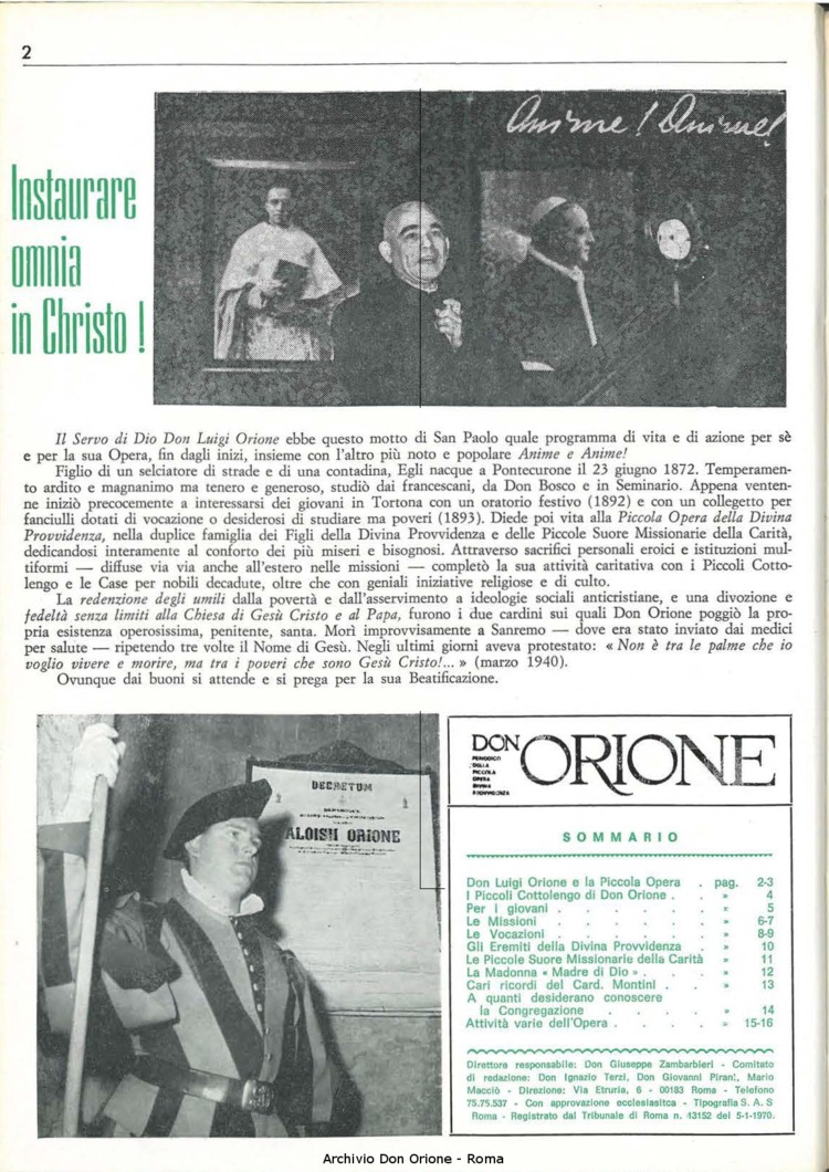 Don Orione, 70, 06, 15-04-1975, pagina 2