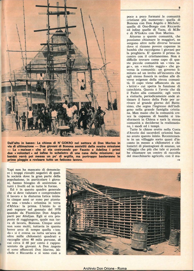 Don Orione, 70, 07, 01-05-1975, pagina 9
