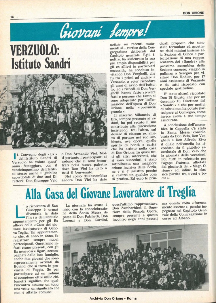 Don Orione, 70, 08, 01-06-1975, pagina 14