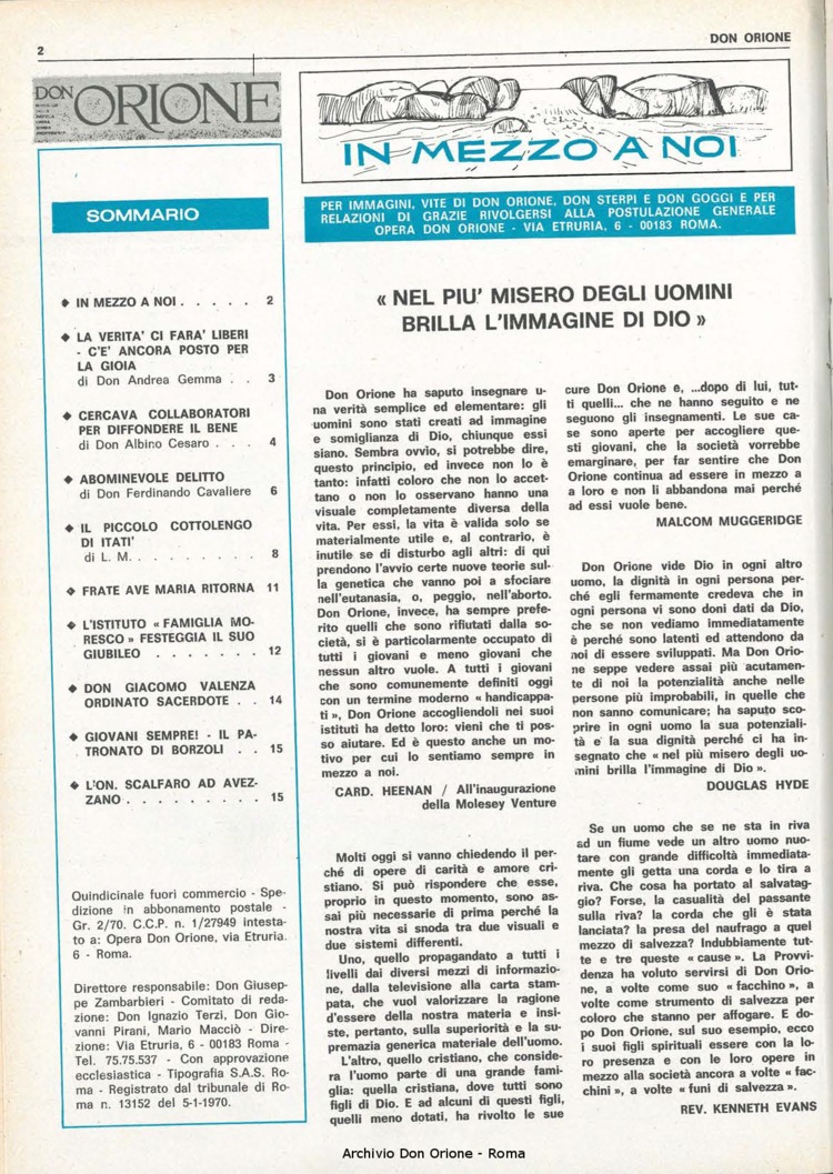 Don Orione, 70, 09, 01-07-1975, pagina 2