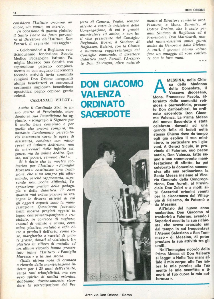 Don Orione, 70, 09, 01-07-1975, pagina 14