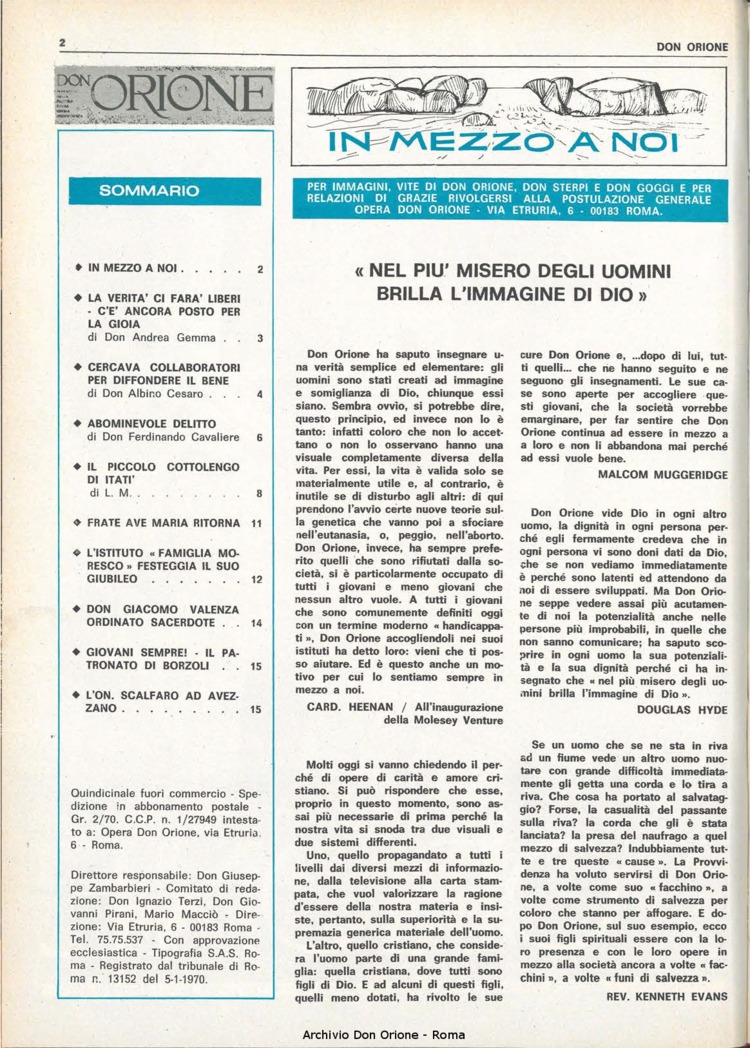 Don Orione, 70, 10, 15-07-1975, pagina 2