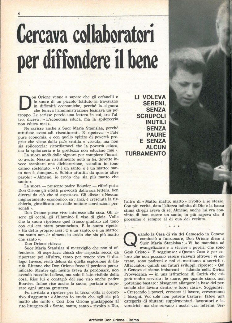 Don Orione, 70, 10, 15-07-1975, pagina 4