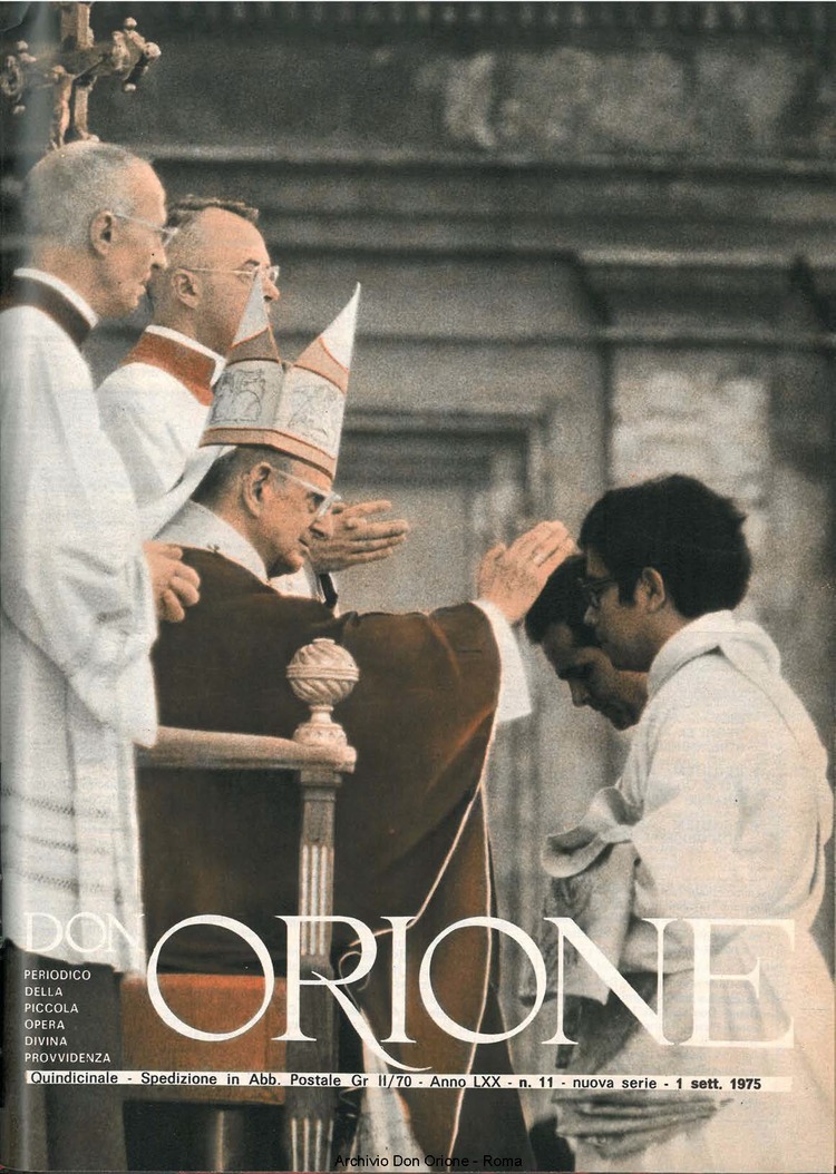 Don Orione, 70, 11, 01-09-1975, pagina 1