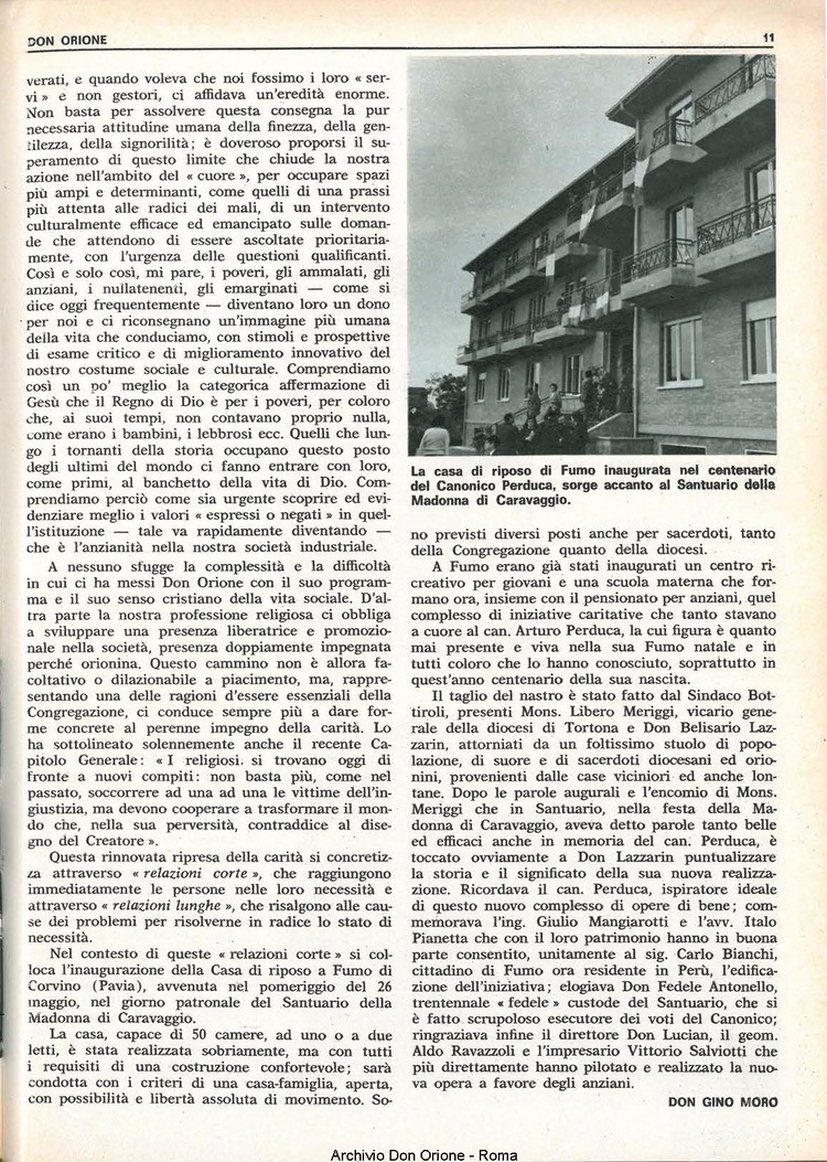 Don Orione, 70, 11, 01-09-1975, pagina 11