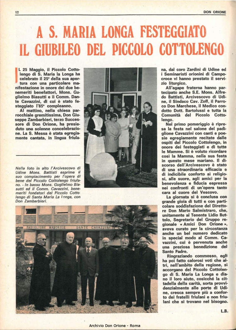 Don Orione, 70, 11, 01-09-1975, pagina 12