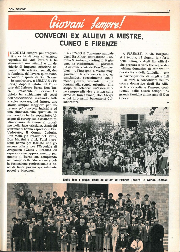 Don Orione, 70, 11, 01-09-1975, pagina 13