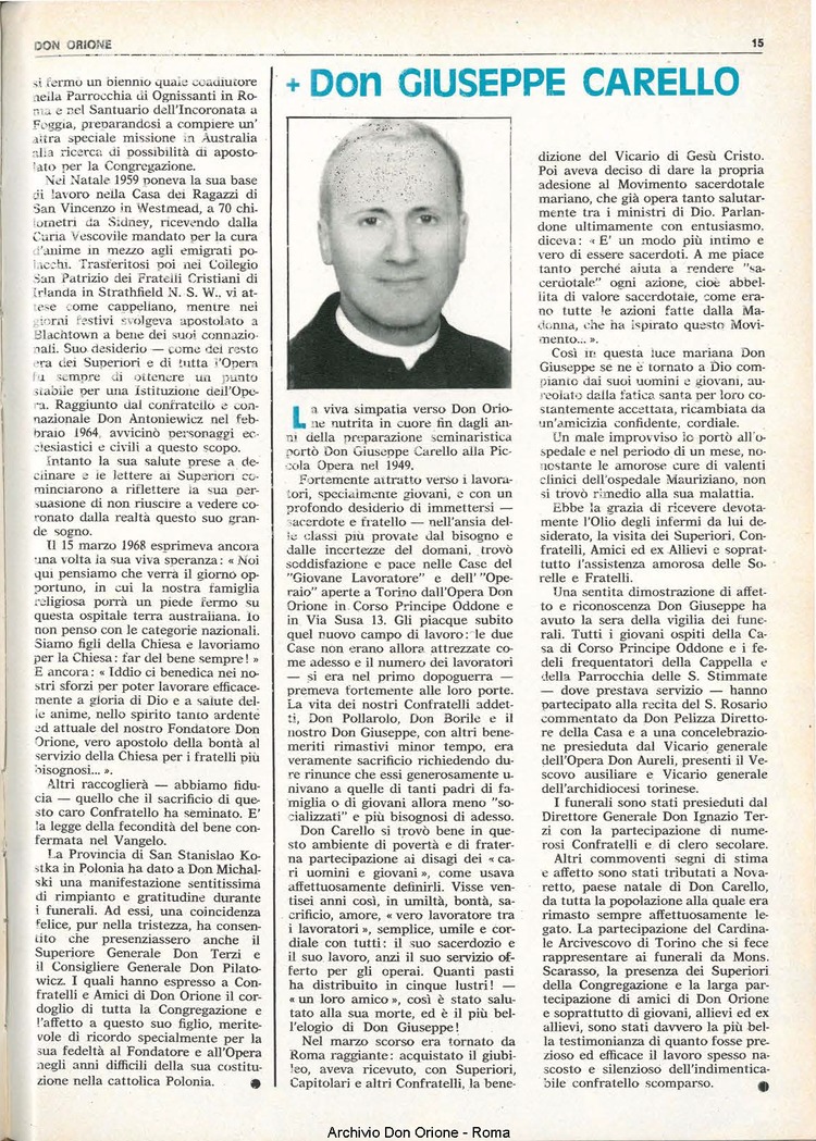 Don Orione, 70, 11, 01-09-1975, pagina 15