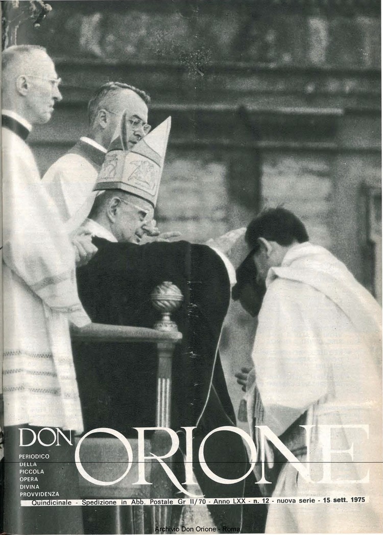 Don Orione, 70, 12, 15-09-1975, pagina 1