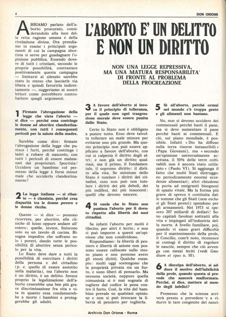 Don Orione, 70, 12, 15-09-1975, pagina 4